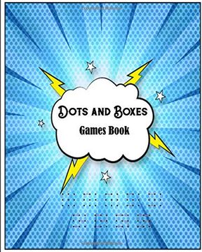 portada Dots and Boxes Games Book: Puzzles & Games | Travel Games and Activity Book (en Inglés)
