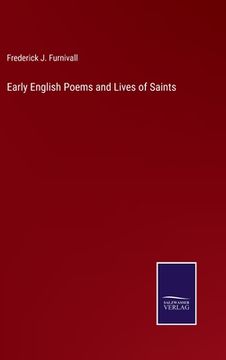 portada Early English Poems and Lives of Saints (in English)