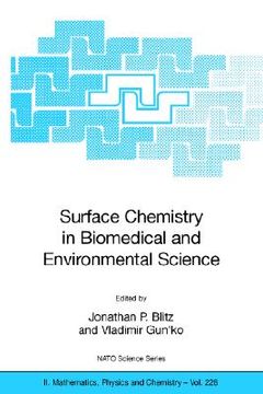 portada surface chemistry in biomedical and environmental science (en Inglés)