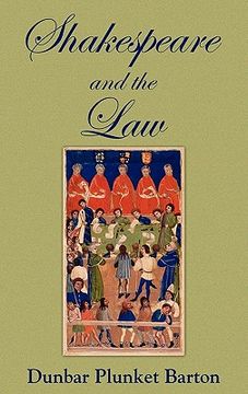 portada shakespeare and the law (en Inglés)