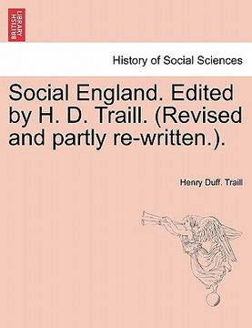 portada social england. edited by h. d. traill. (revised and partly re-written.). (en Inglés)