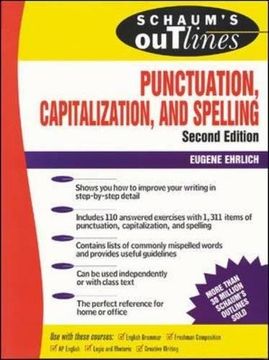 portada Schaum's Outline of Punctuation, Capitalization & Spelling (en Inglés)