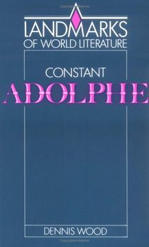 portada Constant: Adolphe Paperback (Landmarks of World Literature) (en Inglés)