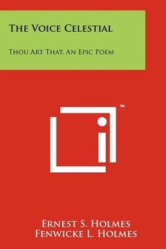 portada the voice celestial: thou art that, an epic poem