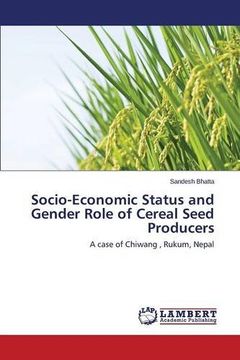 portada Socio-Economic Status and Gender Role of Cereal Seed Producers
