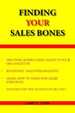 portada finding your sales bones (en Inglés)
