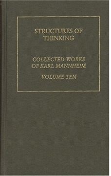 portada Structures of Thinking V10: Collected Works Volume ten (Routledge Classics in Sociology) (en Inglés)