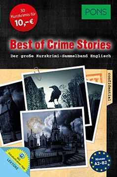 portada Pons Kurzkrimis Englisch Sammelband "Best of Crime Stories": Mörderische Kurzkrimis zum Englischlernen (en Alemán)