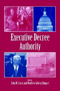 portada Executive Decree Authority (in English)