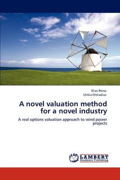 portada a novel valuation method for a novel industry (en Inglés)