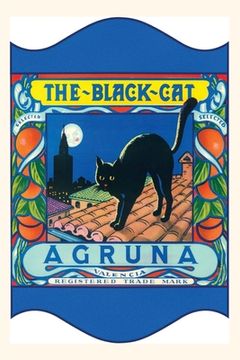 portada Vintage Journal Black Cat Oranges (en Inglés)