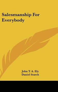 portada salesmanship for everybody (en Inglés)