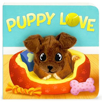 portada Puppy Love (Children'S Interactive Finger Puppet Board Book) (en Inglés)