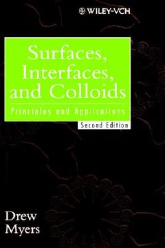 portada surfaces, interfaces, and colloids: principles and applications