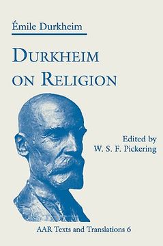 portada durkheim on religion (en Inglés)
