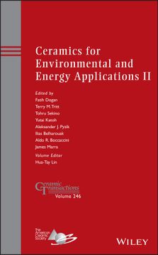 portada Ceramics For Environmental And Energy Applications Ii: Ceramic Transactions, Volume 246
