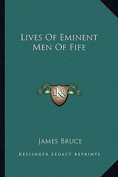 portada lives of eminent men of fife (en Inglés)