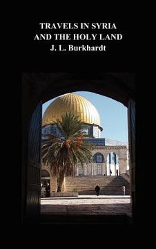 portada travels in syria and the holy land (en Inglés)