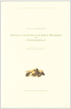 portada Glosas a las coplas de Jorge manrique / cancionerillo (Serie Rescate)
