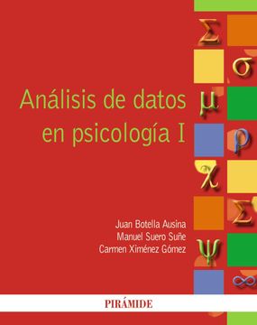 portada Análisis de Datos en Psicología i (in Spanish)