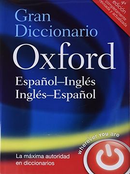 portada Gran Diccionario Oxford Español-Inglés