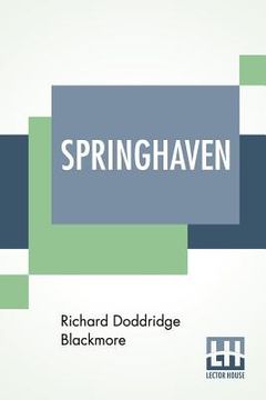 portada Springhaven: A Tale Of The Great War