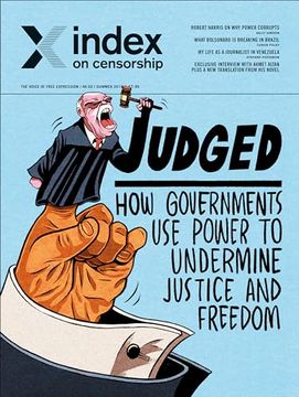 portada Judged: How Governments use Power to Undermine Justice and Freedom (Index on Censorship) (en Inglés)