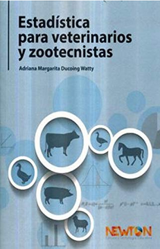 portada Estadística para veterinarios y zootecnistas
