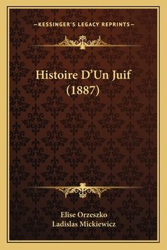 portada Histoire D'Un Juif (1887) (in French)