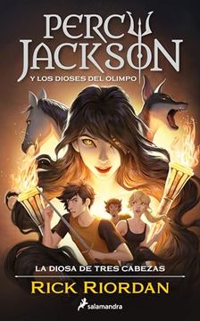 portada Percy Jackson y la Diosa de Tres Cabezas