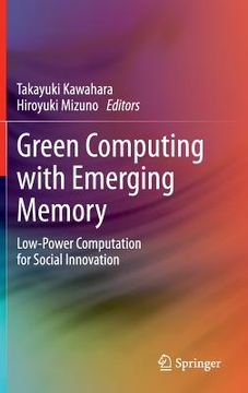 portada green computing with emerging memory (en Inglés)