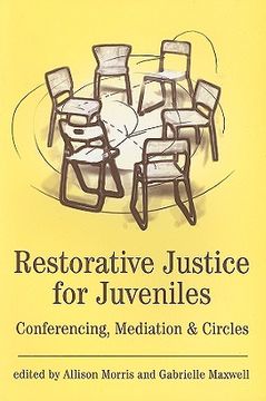 portada restorative justice for juveniles: conferencing, mediation and circles (in English)