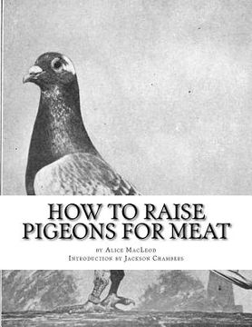 portada How To Raise Pigeons For Meat: Raising Pigeons for Squabs Book 10 (en Inglés)