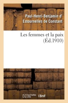portada Les Femmes Et La Paix (en Francés)