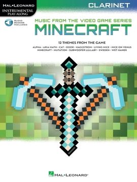 portada Minecraft - Instrumental Play-Along for Clarinet (Book/Online Audio) (en Inglés)