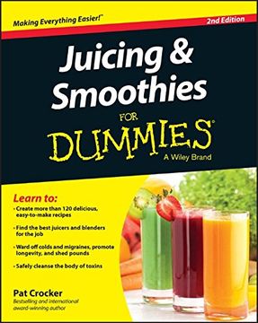portada Juicing & Smoothies For Dummies (in English)