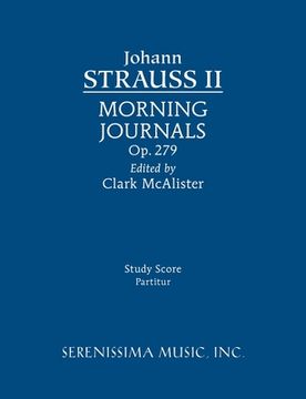 portada Morning Journals, Op.279: Study score (en Inglés)