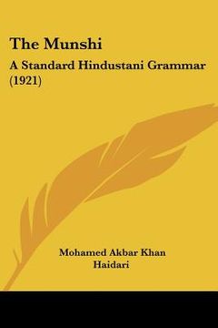 portada the munshi: a standard hindustani grammar (1921) (en Inglés)