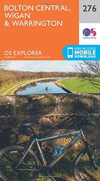 portada Bolton, Wigan and Warrington (OS Explorer Active Map)