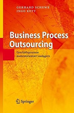 portada Business Process Outsourcing: Geschäftsprozesse Kontextorientiert Auslagern (en Alemán)