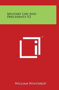 portada Military Law And Precedents V2 (en Inglés)