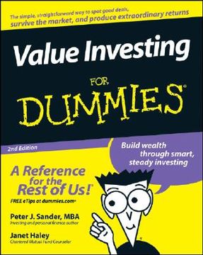 portada Value Investing for Dummies (in English)
