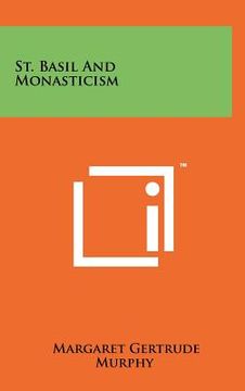 portada st. basil and monasticism (en Inglés)