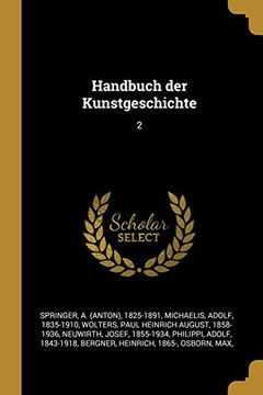 portada Handbuch Der Kunstgeschichte: 2 
