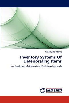 portada inventory systems of deteriorating items (en Inglés)