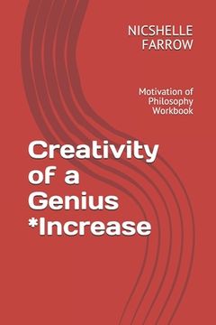 portada Creativity of a Genius *Increase: Motivation of Philosophy Workbook (en Inglés)