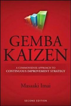 portada Gemba Kaizen: A Commonsense Approach to a Continuous Improvement Strategy, Second Edition (en Inglés)