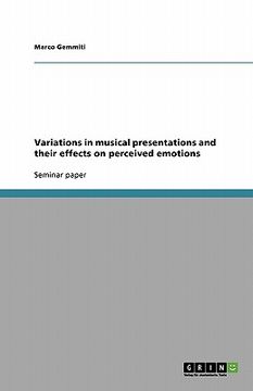 portada variations in musical presentations and their effects on perceived emotions (in English)