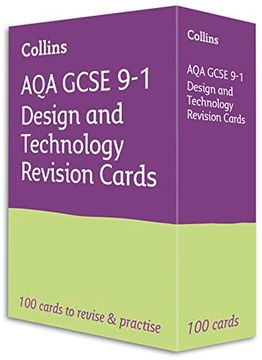 portada Aqa Gcse 9-1 Design & Technology Revision Cards: Ideal for the 2024 and 2025 Exams (Collins Gcse Grade 9-1 Revision)