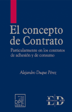 portada EL CONCEPTO DE CONTRATO (in Spanish)